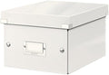Leitz A5 Storage Box, Click and Store Range 60430001 - Small, White Storage Box A5 by Leitz