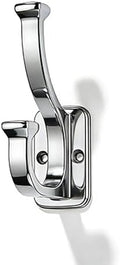 10 Pack 4-1/2inch Polished Chrome Coat Hooks by CABDM