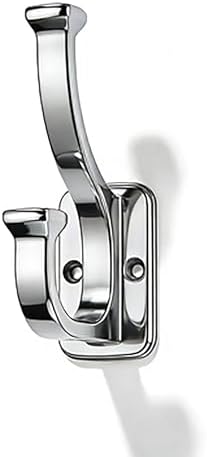 10 Pack 4-1/2inch Polished Chrome Coat Hooks by CABDM