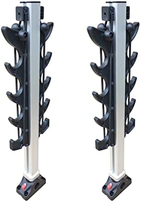 Brocraft Crappie Rod Holder/Transport Rack/Boat Rod Storage System - Image 2