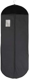 Foster-Stephens Thick, Sturdy, Long-lasting Oxford Cloth Garment Bags for Storage of Clothing, Dresses, Costumes, Suits, Coats, Gowns | Grey or Black 42", 50", 62" | Customizable | (62", Black) by FOSTER-STEPHENS%2C+INC.