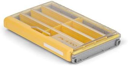 Plano EDGE Flex 3600 Tackle Storage, Includes 38 Flex Dividers, Gray and Yellow, Customizable Waterproof Tackle Box Organization, Rustrictor Rust-Resistant Technology by PLANO%C2%AEOutdoors