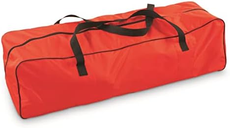 Guide Gear Club Camping Chair, Oversized, Portable, Folding with Padded Seats, 500-lb. Capacity Red Plaid - Image 6