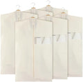Aliceset 6 Pcs 40 Inches Cotton Garment Bags for Hanging Clothes by Aliceset