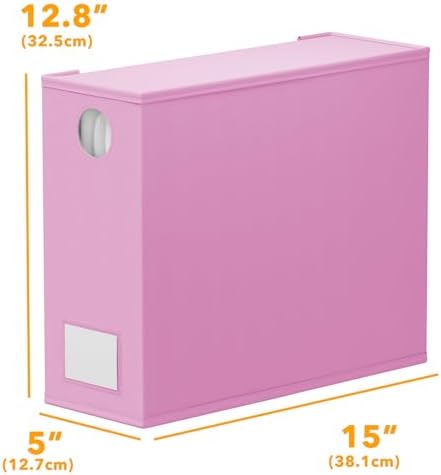 SpaceAid 9 Pack Bed Sheet Organizers and Storage, Foldable Sheet Organizer with Window for Linen Closet, Set Folder Keeper for Queen & King Size Bedding Storage (Pink) - Image 7