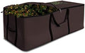Christmas Tree Storage Bag Waterproof with Padded Carrying Handles & Dual zipper Superior Protection - Extra Large Container Duffle Bag fits up to 9 feet tall Xmas Artificial Tree (Coffee) by CoversAll