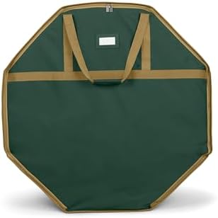 Covermates Deluxe Wreath Storage Bag, 36" Diameter x 8" H, Green by Covermates