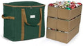 Covermates Adjustable Ornament Storage Bag, 19.25"W x 13"D x 18.5"H, Green by Covermates