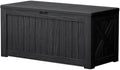Devoko 120 Gallon Deck Box Resin Outdoor Storage Box Waterproof by DEVOKO