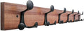 SKOLOO 36-Inch Wood Coat Rack Wall Mount with 6 Triple Hooks - Ideal for Family Entrances, Classrooms, and Pet Supplies Storage - Perfect Coat Hooks for Wall,Mahogany (Sapele) by SKOLOO
