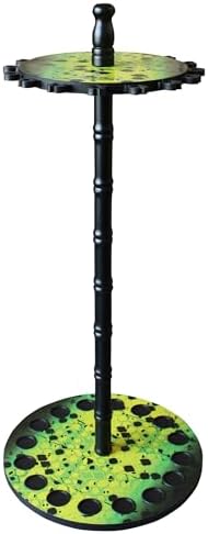 Rush Creek Creations 16-Rod Round Fishing Rod Holder, Engineered Wood - Image 2