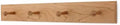 Solid Cherry Shaker Peg Racks (Natural, 23" x 3.5" with 4 pegs) by PEG+AND+RAIL