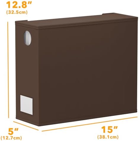 SpaceAid 12 Pack Bed Sheet Organizers and Storage, Foldable Sheet Organizer for Linen Closet, Sheets Set Folder Keeper with Window XL (Queen & King Size) Bedding Container (Brown, 12 Pack) - Image 7