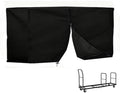 Folding Chair Rack Cover - L-Shape Horizontal Chair Cart Cover by Letsteel