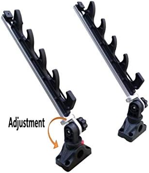 Brocraft Crappie Rod Holder/Transport Rack/Boat Rod Storage System - Image 2