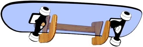 Grassracks Bamboo & Birch Snowboard Rack and Skateboard Rack - Moloka`i Series Snowboard Wall Mount - Image 6