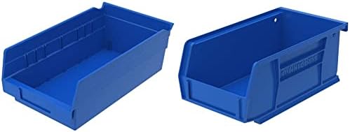 Akro-Mils Plastic Storage Bins and Organizers (12-Pack) + AkroBins Hanging Stackable Storage Bins (24-Pack) by Unknown