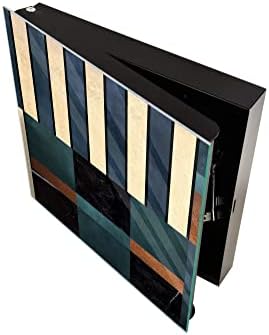 Concept Crystal 50 Keys Cabinet with Decorative Front Panel and Glass White Board KN06: Textures and Tiles 2 Series - Image 3
