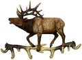 De Leon Collections Coat Hanger Wall Hook Organizer for Entryway, 9.25 x 13 Inch Polyresin, Elk Antler by De+Leon+Collections