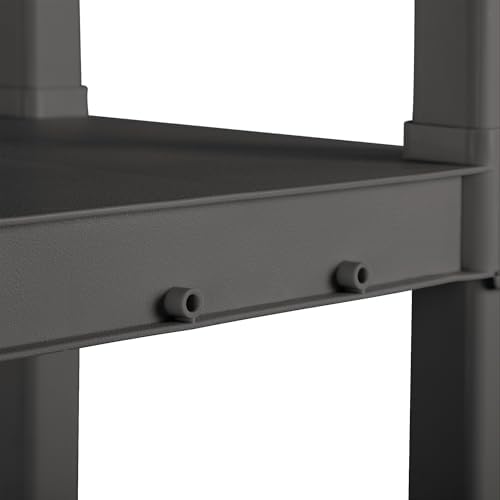 Sterilite 4 Shelf Unit, Heavy-Duty Plastic Storage & Utility Shelving Rack - Image 7