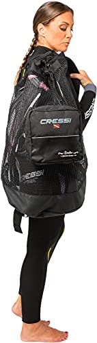 Cressi Heavy Duty Mesh Backpack 90 liters Capacity for Scuba Diving, Water Sport Gear | Roatan: designed in Italy - Image 5