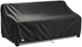 3-Seater Outdoor Sofa Cover, 93Wx40Dx35H inches Outdoor Furniture Covers Waterproof,100% Waterproof Heavy Duty Patio Furniture Covers,Black Minimalism Style Outdoor Couch Cover by FinibokoFurnitureCovers