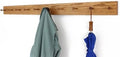 Solid Oak Xtra-Wide Shaker Peg Rack -Made in The USA - Golden Oak Stain 58 x 4.5 Inches with 10 Pegs by PEG+AND+RAIL