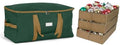 Covermates Adjustable Ornament Storage Bag, 25.5"W x 13"D x 12.5"H, Green by Covermates