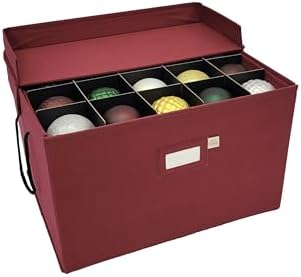 612 Vermont Christmas Ornament Storage Box, Holds 60-4 Inch Ornaments - Image 7