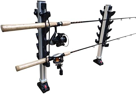 Brocraft Crappie Rod Holder/Transport Rack/Boat Rod Storage System by Brocraft