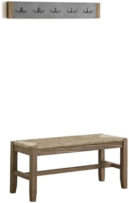 Alaterre Furniture Newport Coat Hook, Concrete Gray - Image 7