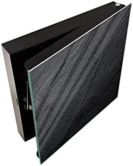 Concept Crystal 50 Keys Cabinet with Decorative Front Panel and Glass White Board KN06: Textures and Tiles 2 Series - Image 3