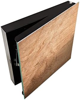 Concept Crystal 50 Keys Cabinet with Decorative Front Panel and Glass White Board KN06: Textures and Tiles 2 Series - Image 3