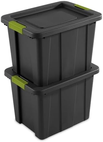 Sterilite Latching Tuff1 Tote Containers w/Lids, 18 Gallon, 6-Pack - Image 6
