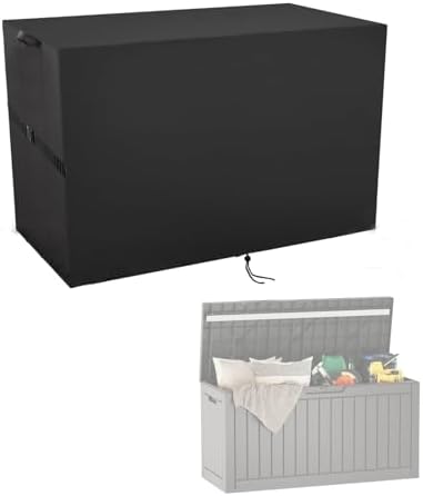 Deck Box Cover for EAST OAK 60 Gallon Outdoor Storage Box by Aidetech