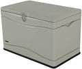 LIFETIME 60059 Black Bottom & Desert (Tan) Sides and Lid Outdoor Storage Box-80 Gal, 80 Gallon, Desert Sand by Lifetime