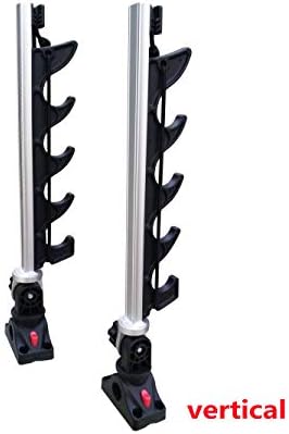 Brocraft Crappie Rod Holder/Transport Rack/Boat Rod Storage System - Image 3