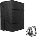 47"-110"W Squat Rack Cover with Waterproof Zipper for Gym Equipment by Guisong