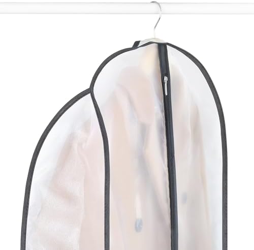 Zilink Garment Bags for Leather Coat Suit Bags for Closet Storage 43 in - Image 6