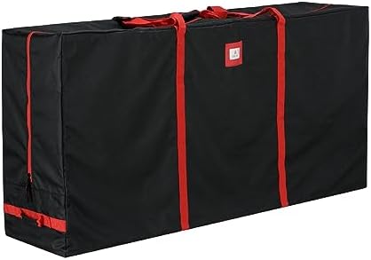 Tree Nest Rolling Christmas Tree Storage Bag 9ft Christmas Tree Box for Xmas Artificial Disassembled Trees Holiday Extra Large Storage Bags Container with Wheels & Handles Waterproof Canvas Oxford by TreeNest