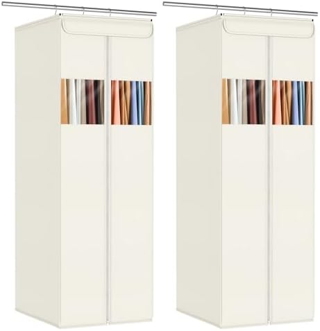 Zilink Clear Garment Bags for Hanging Clothes Garment Storage Bags 54 in by Zilink