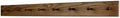 Solid Oak Xtra-Wide Shaker Peg Rack -Made in The USA - Walnut Stain 46 x 4.5 Inches with 7 Pegs by PEG+AND+RAIL