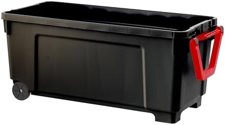 IRIS USA 2-Pack 43 Gallon Lockable Storage Trunk TrailBox, Dark Gray/Gray - Image 3