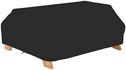 12’L Rectangular Metal Picnic Table Cover for Outdoor Steel Picnic Table by StorMaster