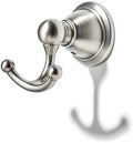 khtumeware 4 Pack 2-1/2 inch Brushed Nickel Vintage Towel Hooks by khtumeware