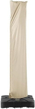 Patio Umbrella Cover Outdoor Offset Cantilever Umbrella Covers, Beige by Unknown