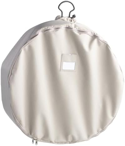 Christmas Wreath Storage Container, Wreaths Up to 30 Inch Diameter, Padded by TreeKeeperBags