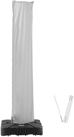 Cantilever Patio Umbrella Cover with Zipper and Rod by Ombrellon