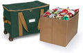Covermates Rolling Adjustable Ornament Storage Bag, 19.25"W x 13"D x 12.5"H by Covermates
