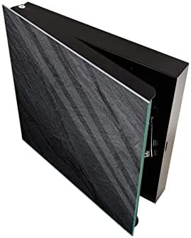 Concept Crystal 50 Keys Cabinet with Decorative Front Panel and Glass White Board KN06: Textures and Tiles 2 Series - Image 3
